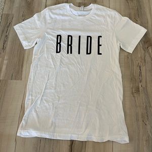 Bride shirt - worn once during bachelorette weekend!